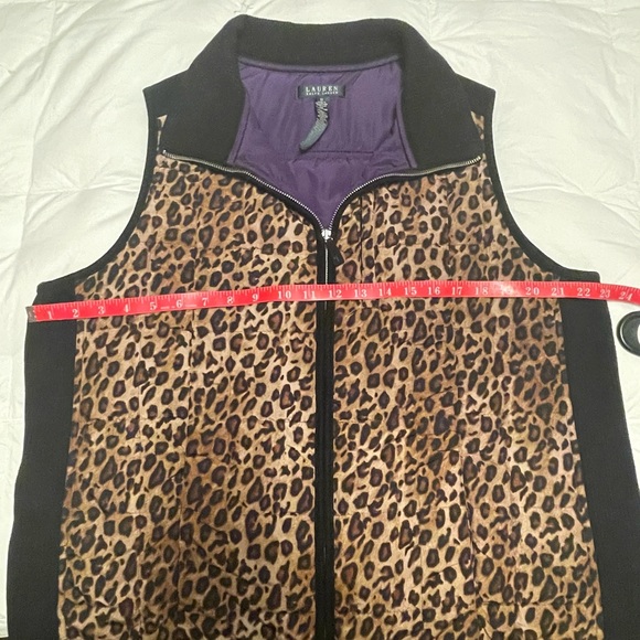Lauren Ralph Lauren animal print vest 1 X - Picture 4 of 4